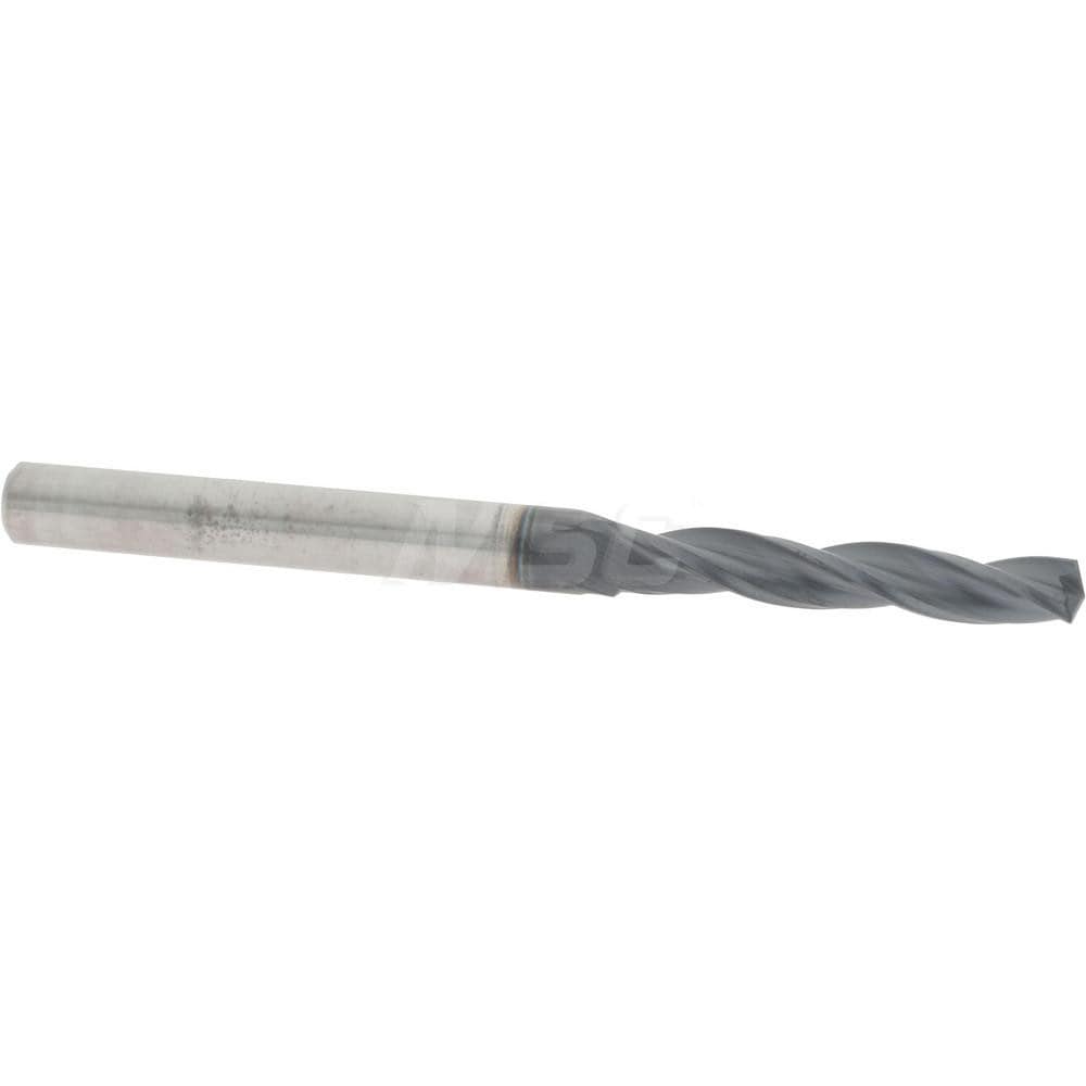 Accupro 50369 Jobber Length Drill Bit: 0.2" Dia, 150 °, Solid Carbide 