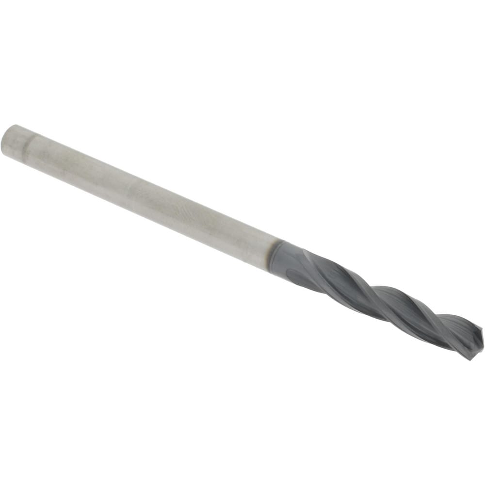 Accupro 50365 Jobber Length Drill Bit: 0.19" Dia, 150 °, Solid Carbide 