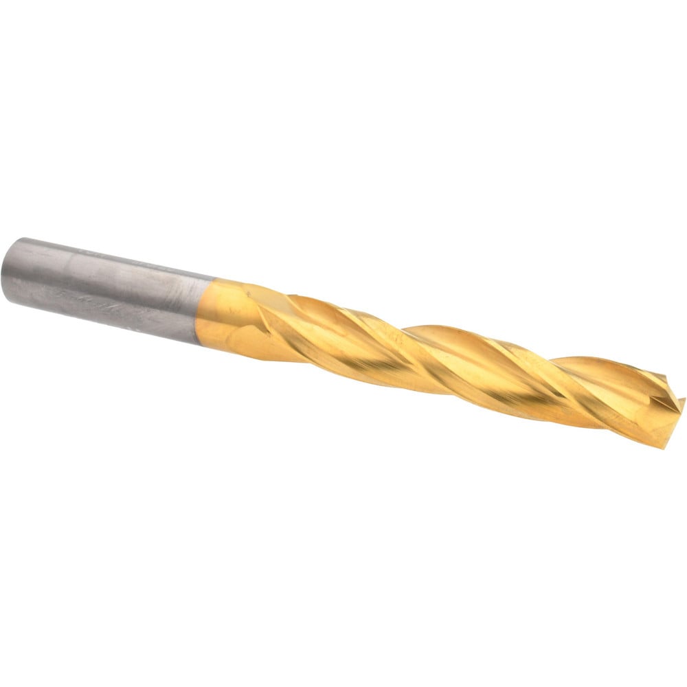 Accupro 20429 Jobber Length Drill Bit: 0.42" Dia, 150 °, Solid Carbide 