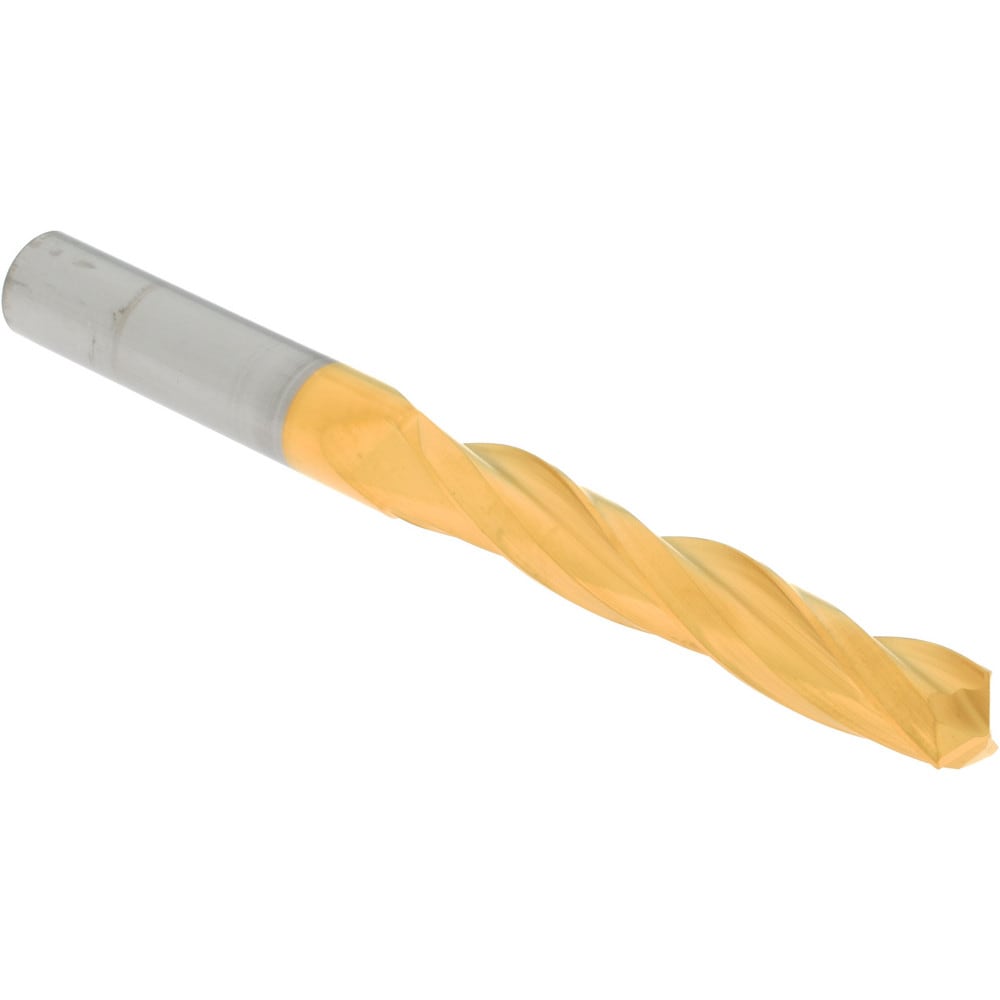 Accupro 20427 Jobber Length Drill Bit: 0.41" Dia, 150 °, Solid Carbide 