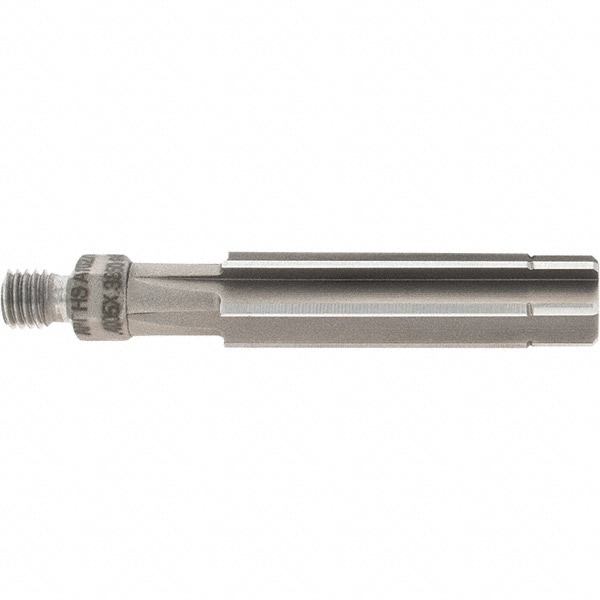 Alvord Polk 21867 Chucking Reamer: 0.4005" Dia, 2-3/8" OAL, 1-1/2" Flute Length, Threaded Shank, High Speed Steel Image