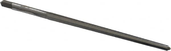 Alvord Polk 9602 Taper Pin Reamer: 3 mm Pin, 0.1142" Small End, 0.16" Large End, High Speed Steel 