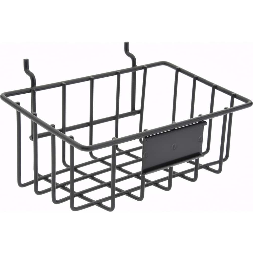 Marlin Steel Wire Products 00-920-01 Peg Board/Slatwall Basket: Rectangular, Steel 