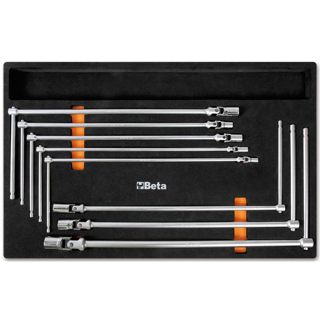 Beta - Socket Set: 8 Pc, 7 to 19 mm Wrench, Metric | MSC Direct