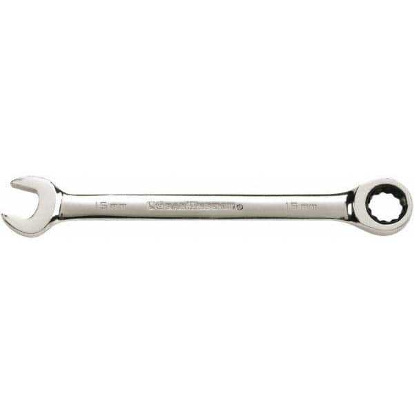 GEARWRENCH 9141D Combination Wrench: 15 ° Offset 