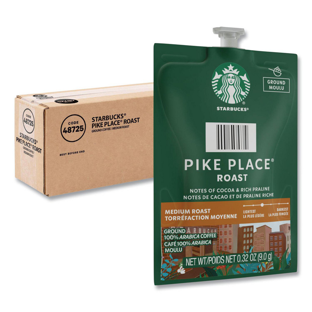 Lavazza Beverages: Coffee, Pike Place, Pouch, 0.32 oz | Part #LAV48725