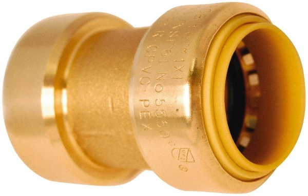 Value Collection 6630-054 Push-To-Connect Tube to Tube Tube Fitting: 7/8" Thread, 1 x 3/4" OD Image