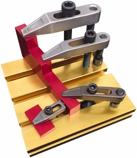 Clamp Strap: Stainless Steel, M9.5 Stud, Tapered Nose