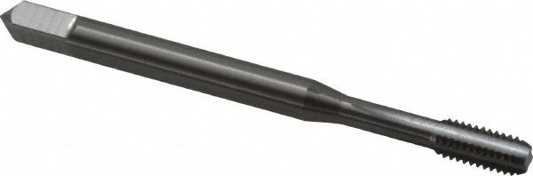 OSG 1006101300 M4x0.70 Bottoming RH 6H D4 Bright Solid Carbide 4-Flute Straight Flute Machine Tap Image