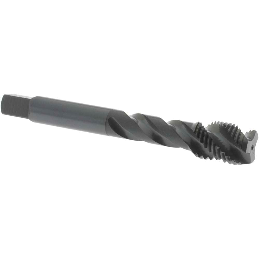 OSG 1762801 Spiral Flute Tap: 7/16-20, UNF, 3 Flute, Modified Bottoming, 2B Class of Fit, Vanadium High Speed Steel, Oxide Finish Image