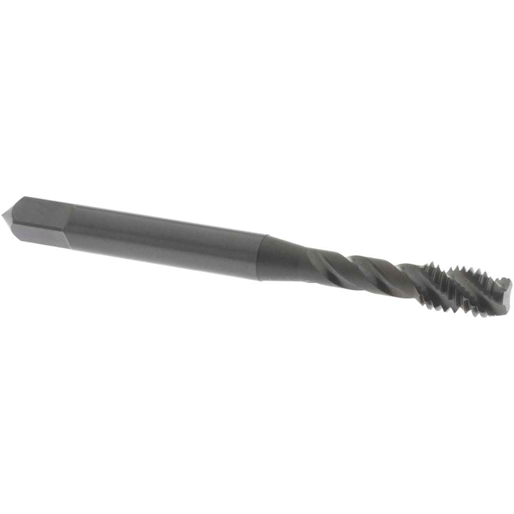 OSG 1749801 Spiral Flute Tap: #12-28, UNF, 3 Flute, Modified Bottoming, Vanadium High Speed Steel, Oxide Finish Image