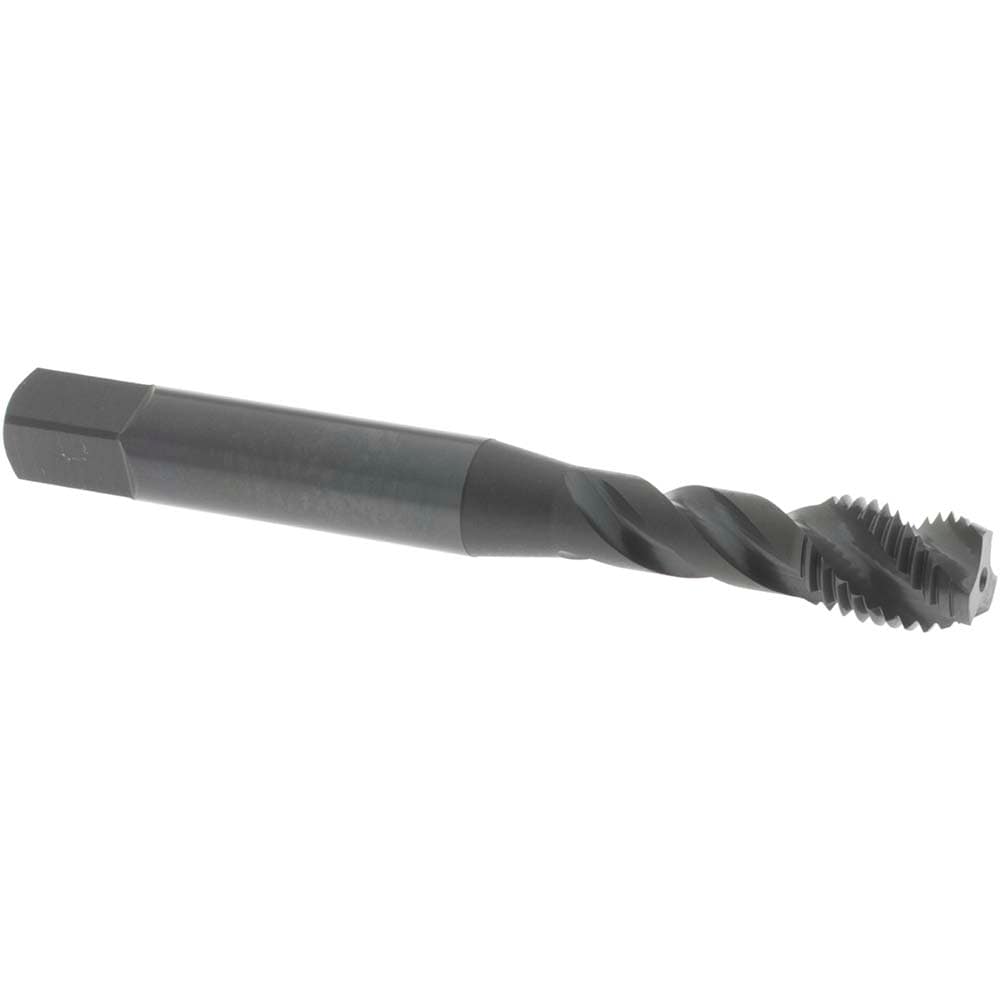 OSG 1746601 Spiral Flute Tap: M8 x 1.00, Metric Fine, 3 Flute, Bottoming, Vanadium High Speed Steel, Oxide Finish Image