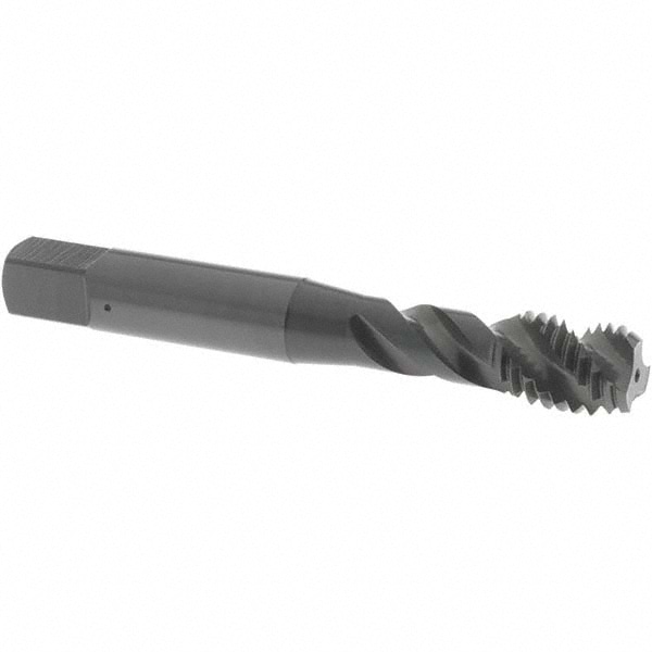 OSG 1756501 Spiral Flute Tap: M10 x 1.50, Metric Coarse, 3 Flute, Bottoming, 6H Class of Fit, Vanadium High Speed Steel, Oxide Finish Image