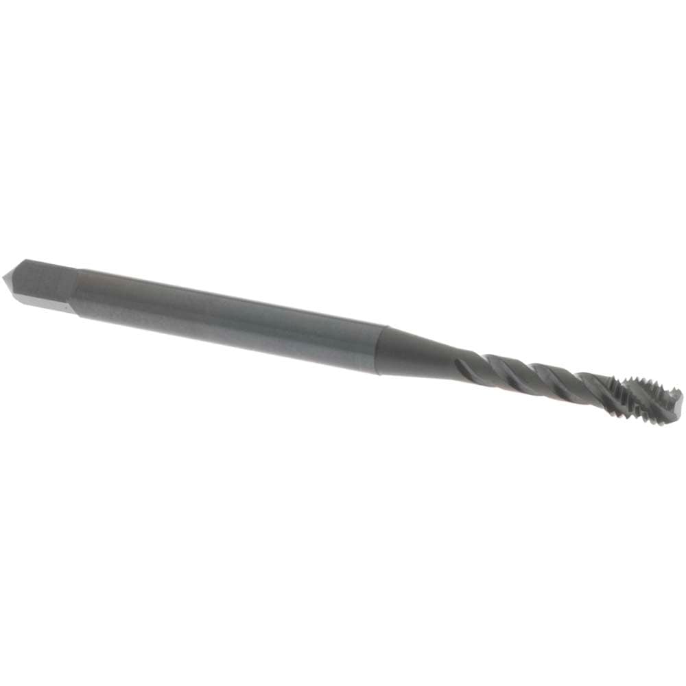 OSG 1755001 Spiral Flute Tap: M3 x 0.50, Metric Coarse, 3 Flute, Bottoming, 6H Class of Fit, Vanadium High Speed Steel, Oxide Finish Image