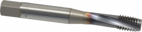 OSG 1316210508 Spiral Flute Tap: M8 x 1.25, Metric Coarse, 3 Flute, Modified Bottoming, Powdered Metal, TICN Finish Image