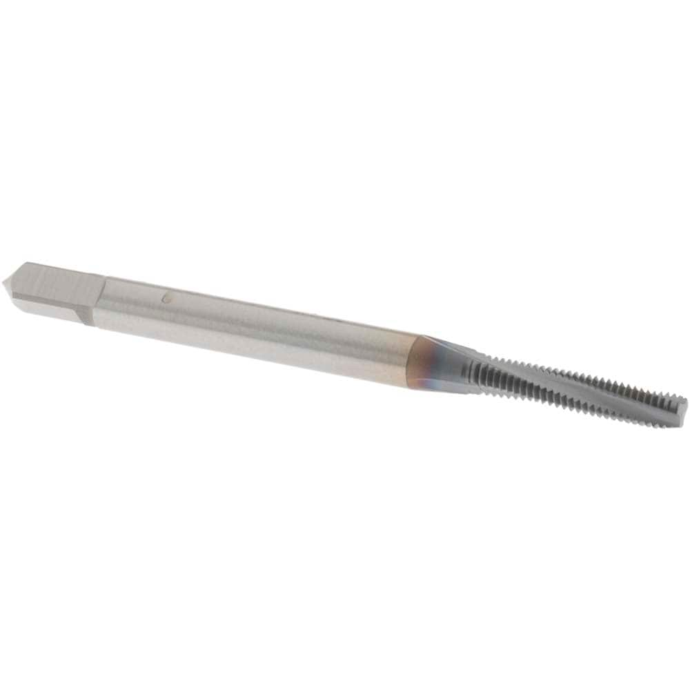 OSG 1316210008 Spiral Flute Tap: M2.50 x, 0.45, Metric Coarse, 3 Flute, Modified Bottoming, 6H Class of Fit, Powdered Metal, TICN Finish Image