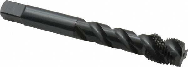 OSG 1745801 Spiral Flute Tap: M12 x 1.25, Metric Fine, 3 Flute, Modified Bottoming, Vanadium High Speed Steel, Oxide Finish Image