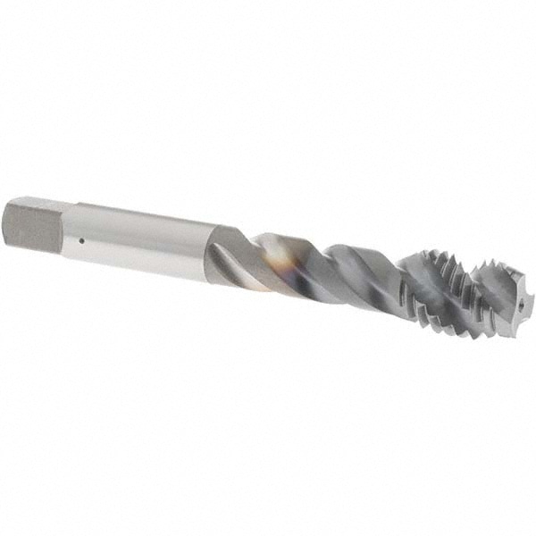 OSG 1756905 Spiral Flute Tap: M12 x 1.75, Metric Coarse, 3 Flute, Modified Bottoming, 6H Class of Fit, Vanadium High Speed Steel, TiN Finish Image