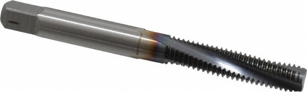 OSG 1316210408 Spiral Flute Tap: M6 x 1.00, Metric Coarse, 3 Flute, Modified Bottoming, 6H Class of Fit, Powdered Metal, TICN Finish Image