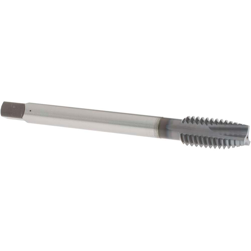 OSG 1101701208 Spiral Point Tap: 7/16-14 UNC, 3 Flutes, Plug, 3B Class of Fit, Vanadium High Speed Steel, TiCN Coated Image