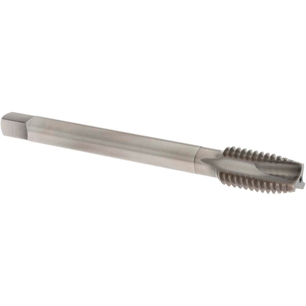 OSG 1101601903 Spiral Point Tap: 1/2-13, UNC, 3 Flutes, Plug, 3B, Vanadium High Speed Steel, Nitride Finish Image