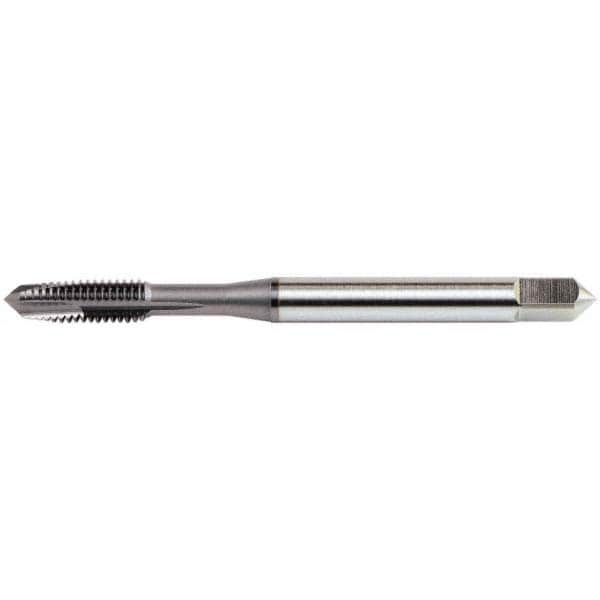 OSG 1101602103 Spiral Point Tap: 1/2-20, UNF, 3 Flutes, Plug, 3B, Vanadium High Speed Steel, Nitride Finish Image