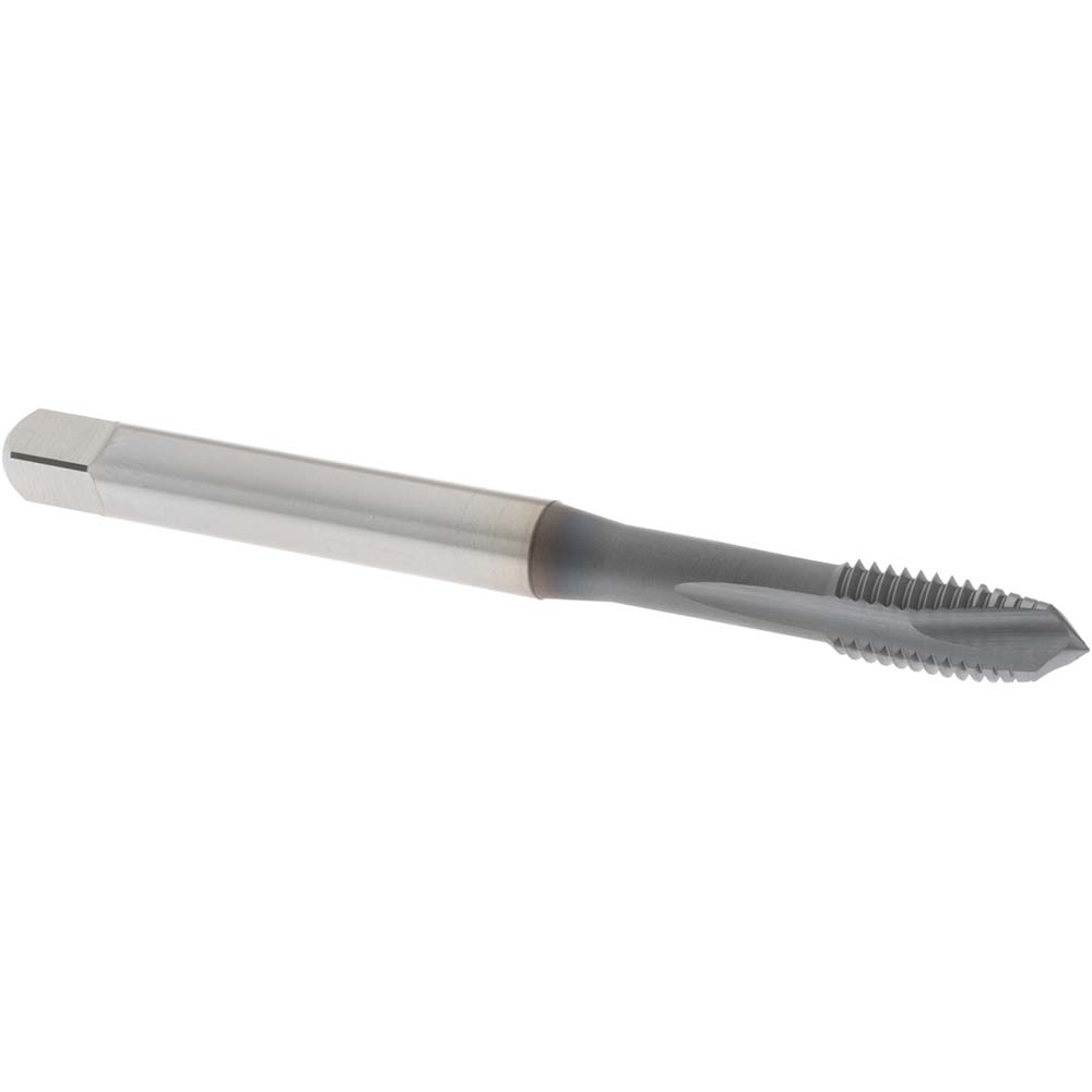 OSG 1111700808 Spiral Point Tap: M8 x 1.25, Metric Coarse, 3 Flutes, Plug, 6H, Vanadium High Speed Steel, TiCN Finish Image
