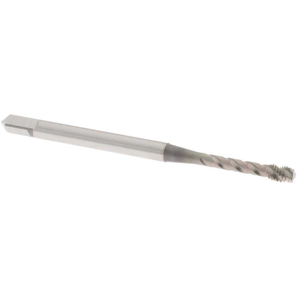 OSG 1311900103 Spiral Flute Tap: M3 x 0.50, Metric Coarse, 3 Flute, Modified Bottoming, 6H Class of Fit, Vanadium High Speed Steel, Nitride Finish Image