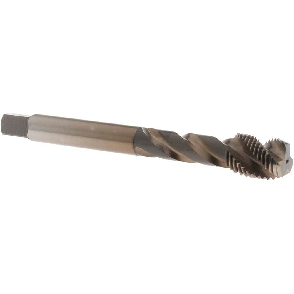 OSG 1301902103 Spiral Flute Tap: 1/2-20, UNF, 3 Flute, Modified Bottoming, 3B Class of Fit, Vanadium High Speed Steel, Nitride Finish Image