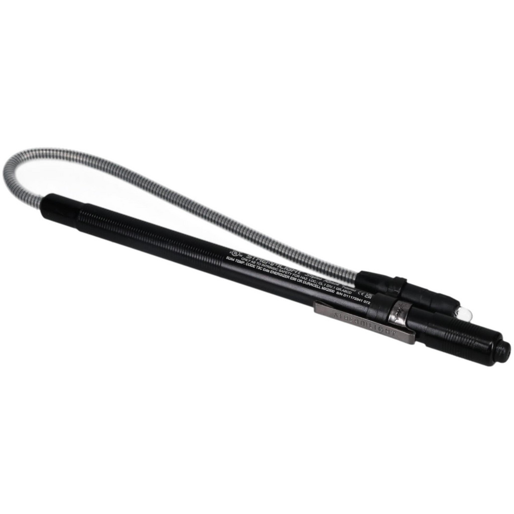 Streamlight | Stylus Reach® Mini Flashlight: White LED Bulb - Black, Aluminum, 3 AAAA Batteries Included | Part #65658