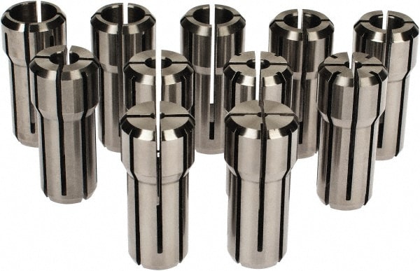 Accupro 784513 Collet Set: 11 Pc, Series DA200, 1/16 to 3/8" Capacity Image