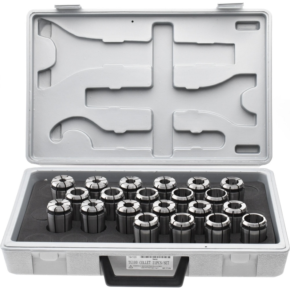 Accupro 784520 Collet Set: 21 Pc, Series TG/PG 100, 3/4 to 1" Capacity Image