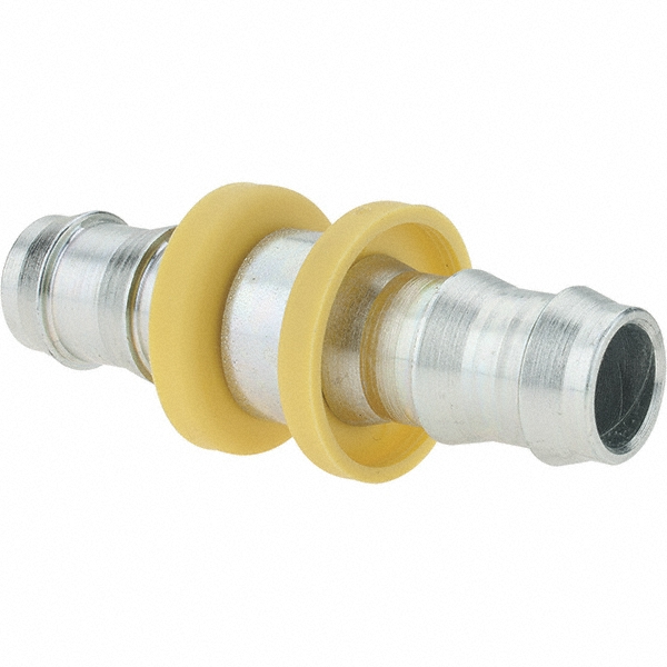 Parker Pushon Barbed Hose Fitting Steel, 1/2" Barb MSC Direct