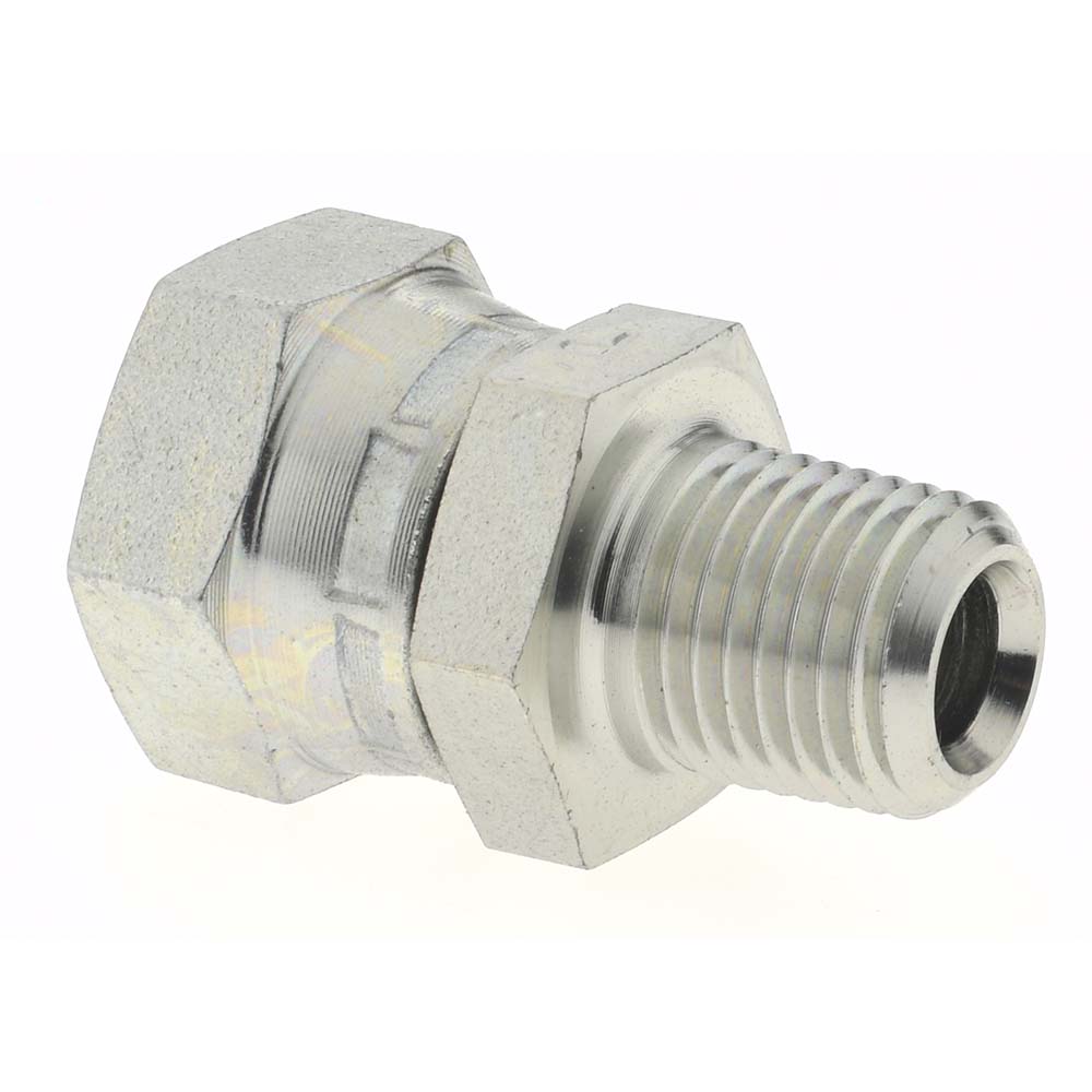 Parker Hydraulic Hose Swivel Adapter 4 mm, 1/418, 6,000 psi MSC