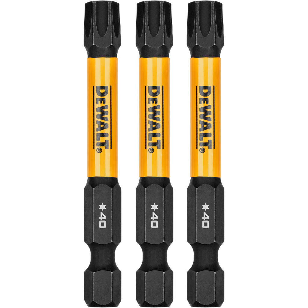 DeWALT Power & Impact Screwdriver Bits & Holders: Torx - 1/4" Drive, 2-1/4" OAL | Part #DWAF2TX40IR3