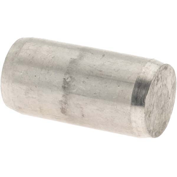 Precision Dowel Pin: 12 x 24 mm, Stainless Steel, Grade 303