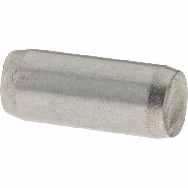 Precision Dowel Pin: 5 x 12 mm, Stainless Steel, Grade 416