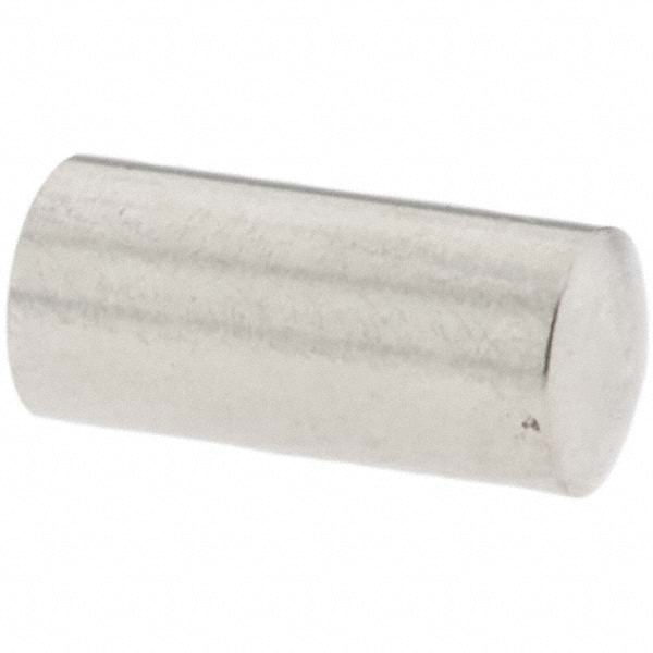 Precision Dowel Pin: 3 x 6 mm, Stainless Steel, Grade 416
