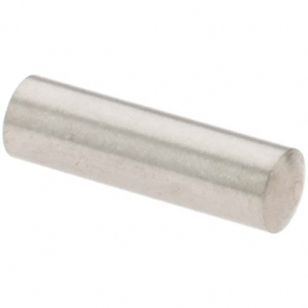 Precision Dowel Pin: 3 x 10 mm, Stainless Steel, Grade 416