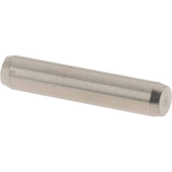 Precision Dowel Pin: 2 x 10 mm, Stainless Steel, Grade 416