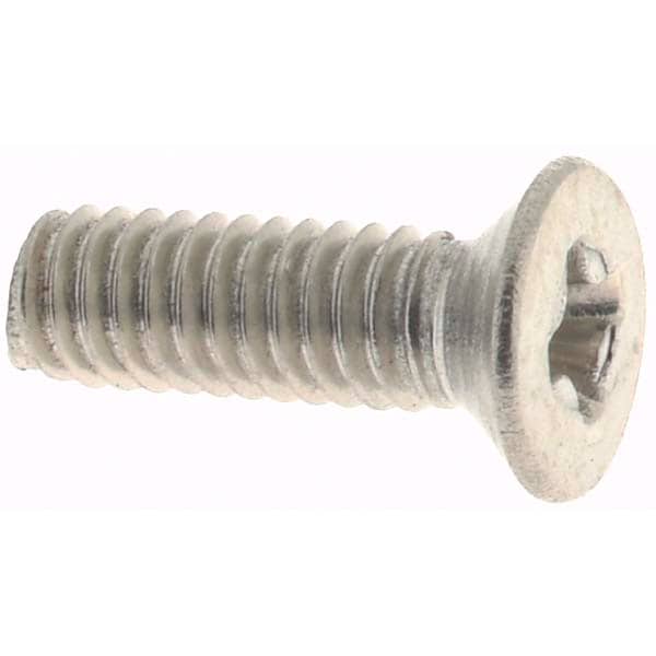 Machine Screw: M2.5x0.45 x 8.00 mm OAL, Flat Head, Phillips
