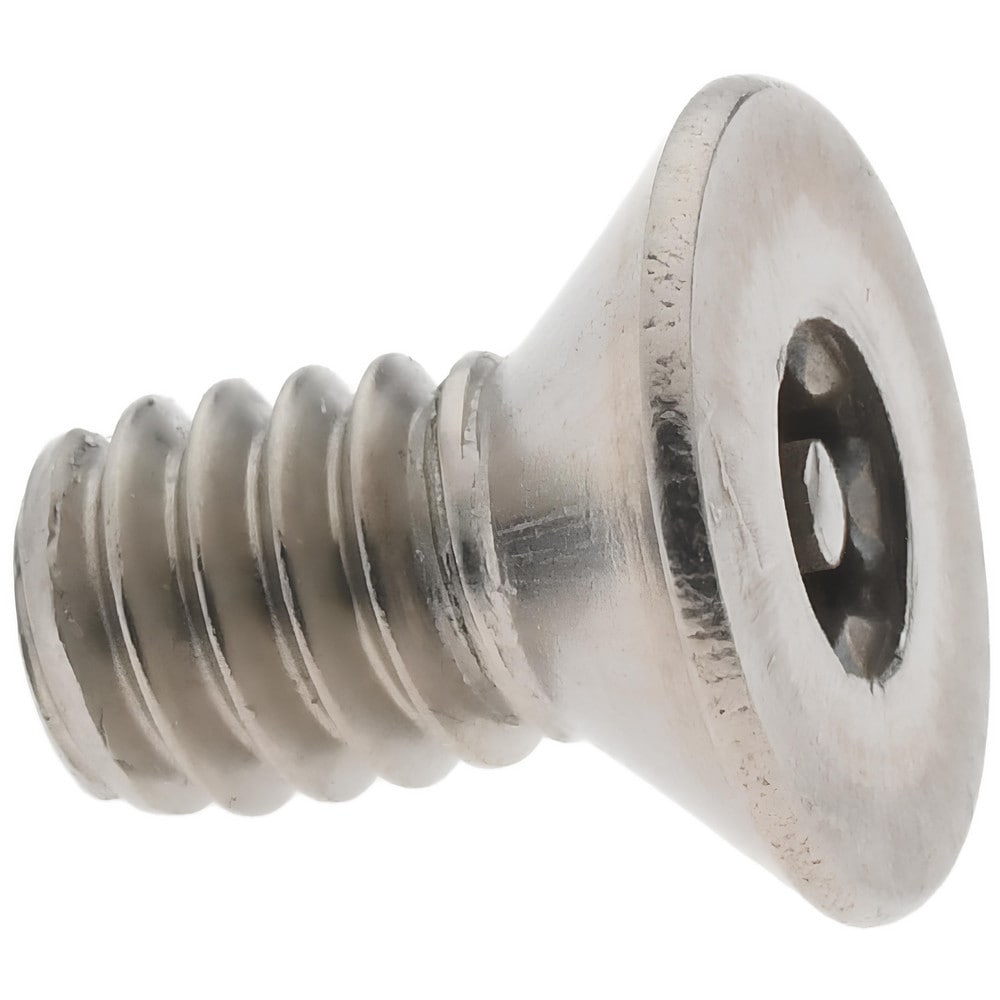 Machine Screw: 1/4-20 x 1/2" Long, 18-8 Stainless Steel, Uncoated