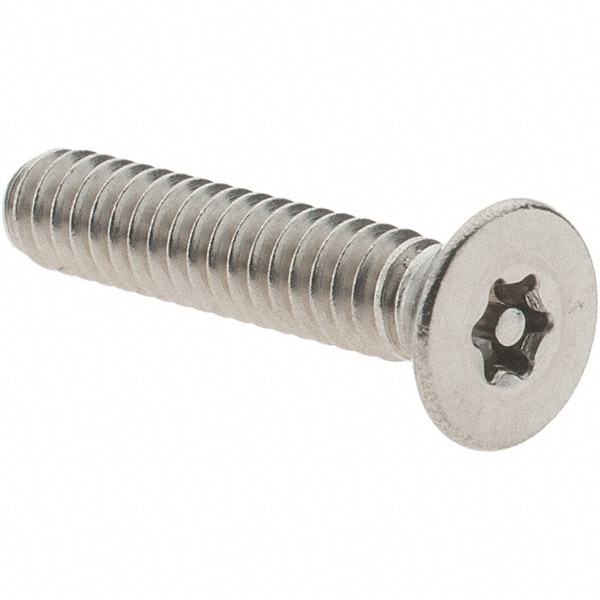 Machine Screw: #10-24 x 1" Long, 18-8 Stainless Steel, Uncoated