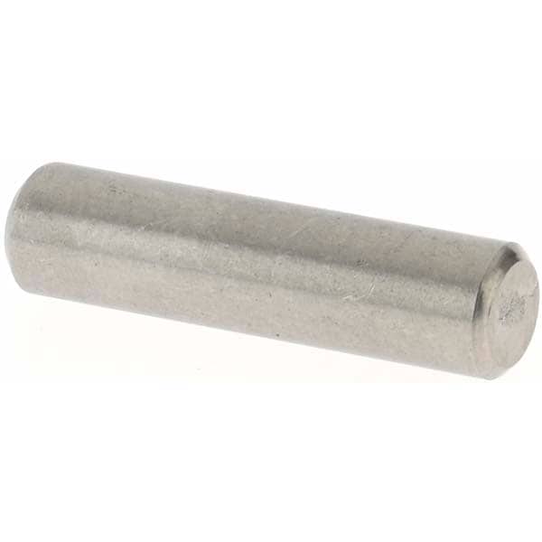 Standard Pull Out Dowel Pin: 3/16 x 3/4", Stainless Steel, Grade 18-8, Bright Finish