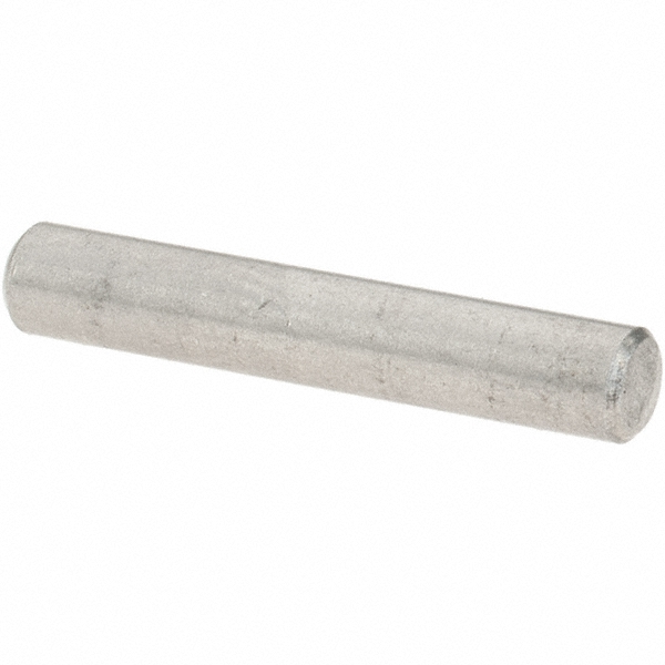 Standard Pull Out Dowel Pin: 1/8 x 3/4", Stainless Steel, Grade 18-8, Bright Finish