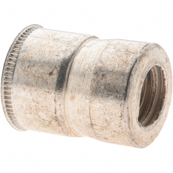 3/8-16 UNC, Cadmium-Plated, Steel Knurled Rivet Nut Inserts
