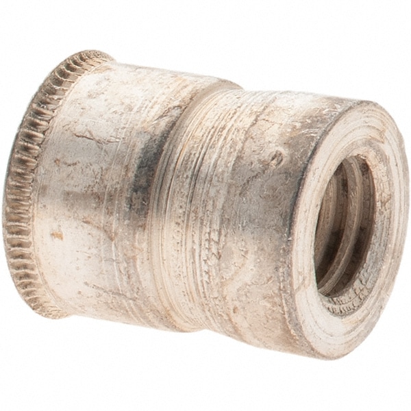 5/16-18 UNC, Cadmium-Plated, Steel Knurled Rivet Nut Inserts