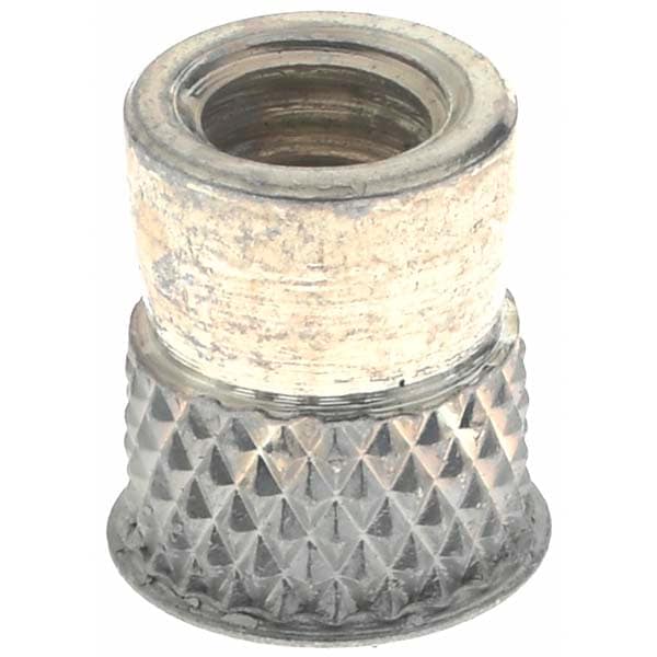 #10-32 UNF Steel Flush Press Fit Threaded Insert