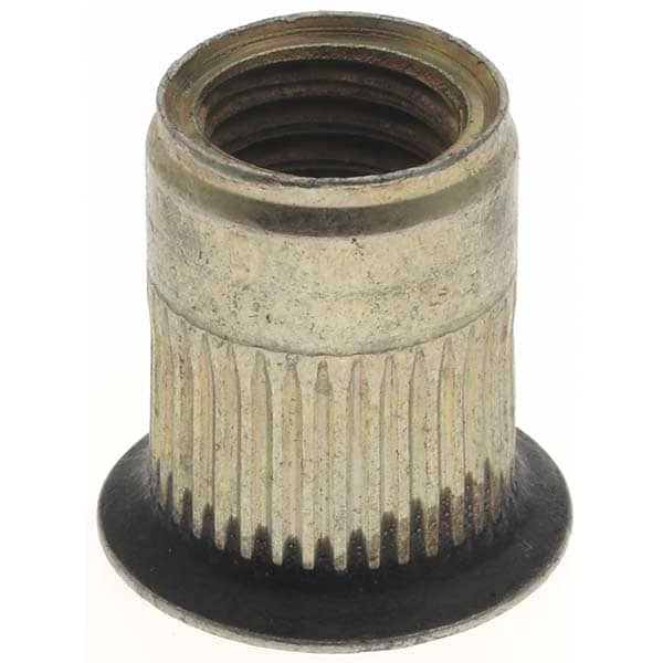 M10x1.50, 13.46mm Insert Diam, 17.53mm OAL, Sealed Head Open End Threaded Insert