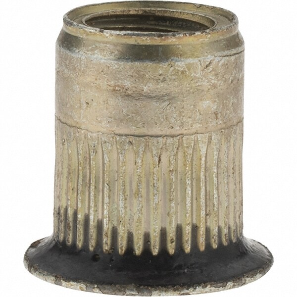 3/8-16, 0.53 Insert Diam, 0.69" OAL, Sealed Head Open End Threaded Insert